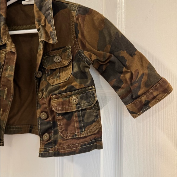 Wrangler Camouflage Cargo Military Jacket 100% cotton - Picture 2 of 5